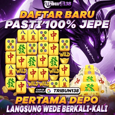 TRIBUN138 ✦ Situs Slot Gacor kilat yang Nggak Ngerti Istirahat, WD Teruuuss